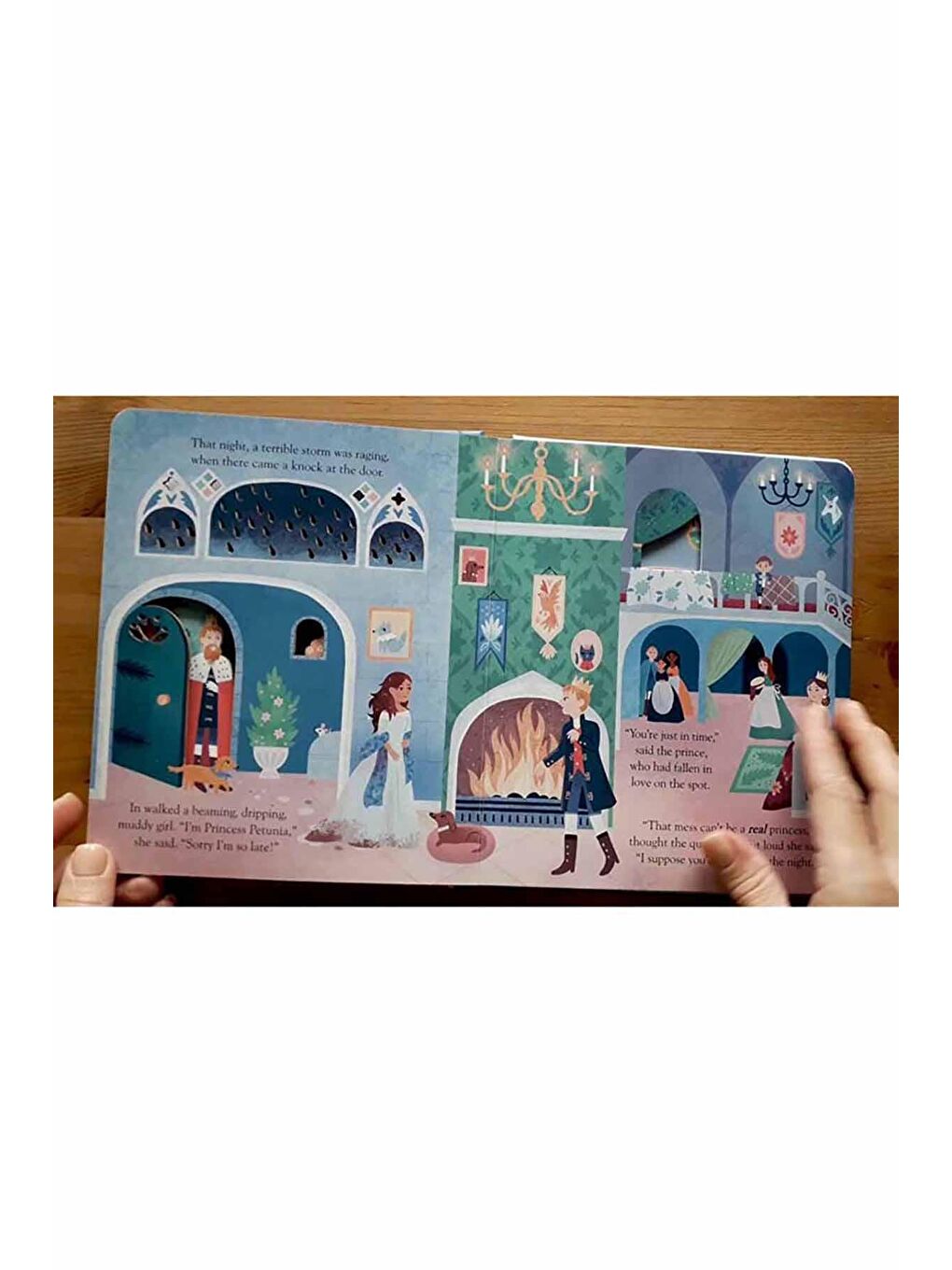 The Usborne Beyaz-Renklibaskı The Usborne Peep Inside a Fairy Tale Princess - 2