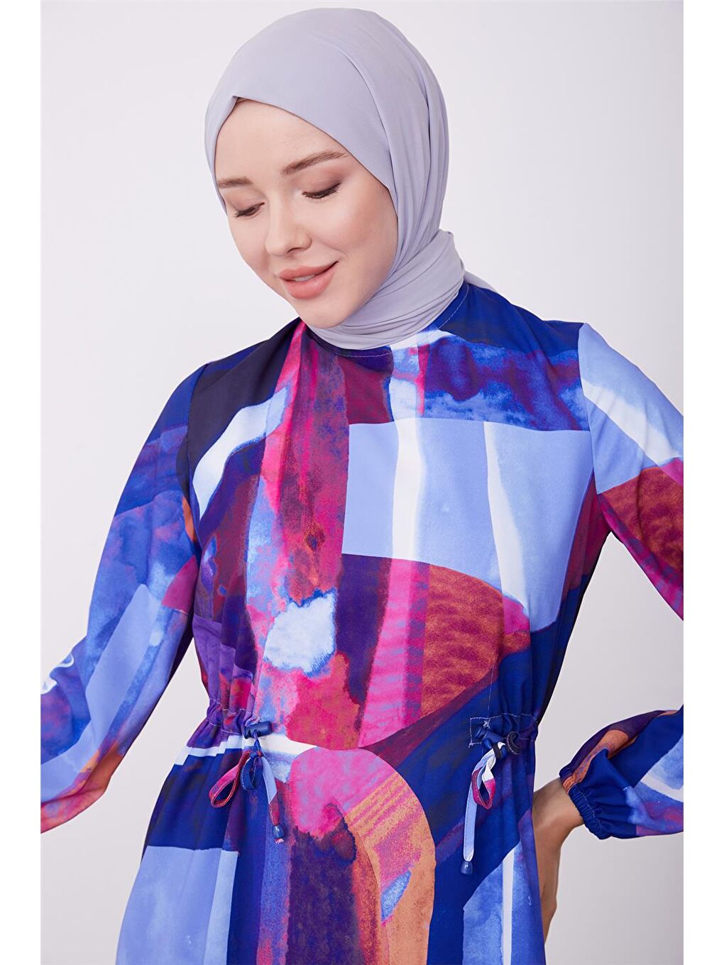 ARMİNE Mor Beli Tünelli Ayarlanabilen Tunik 23K4723 - 2