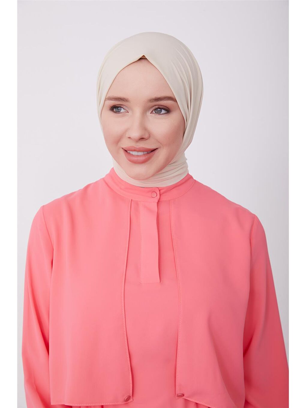 ARMİNE Pembe Aller Detaylı Tunik 23K4710 - 3