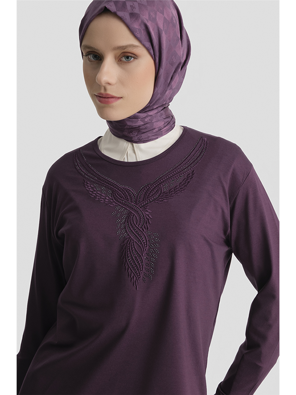 Penye 24Yd9021 Mürdüm-2