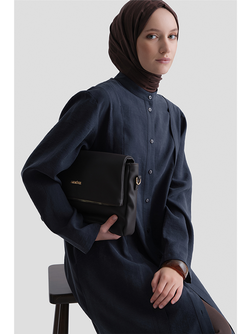 Kupra Tunik Elbise Lacivert