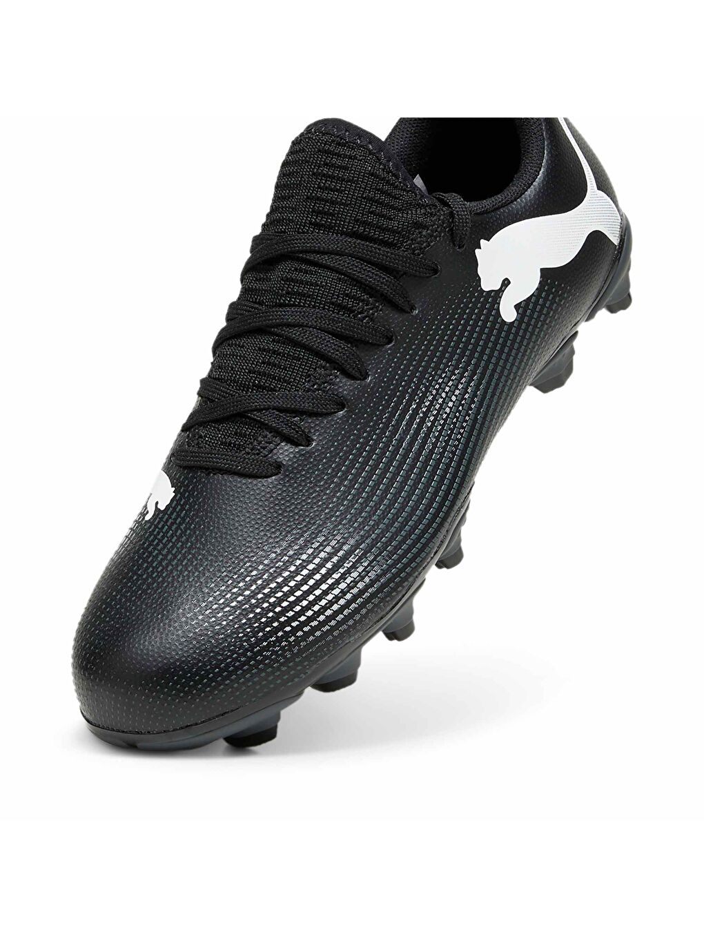 Siyah FUTURE 7 PLAY FG/AG Genç Krampon-4