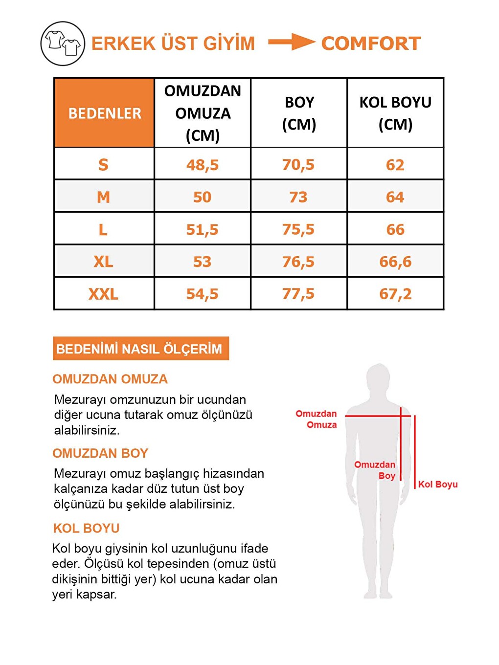 Erkek Yumuşacık Kapüşonlu Organik Pamuk Kanguru Cepli Regular Turuncu Sweatshirt-7