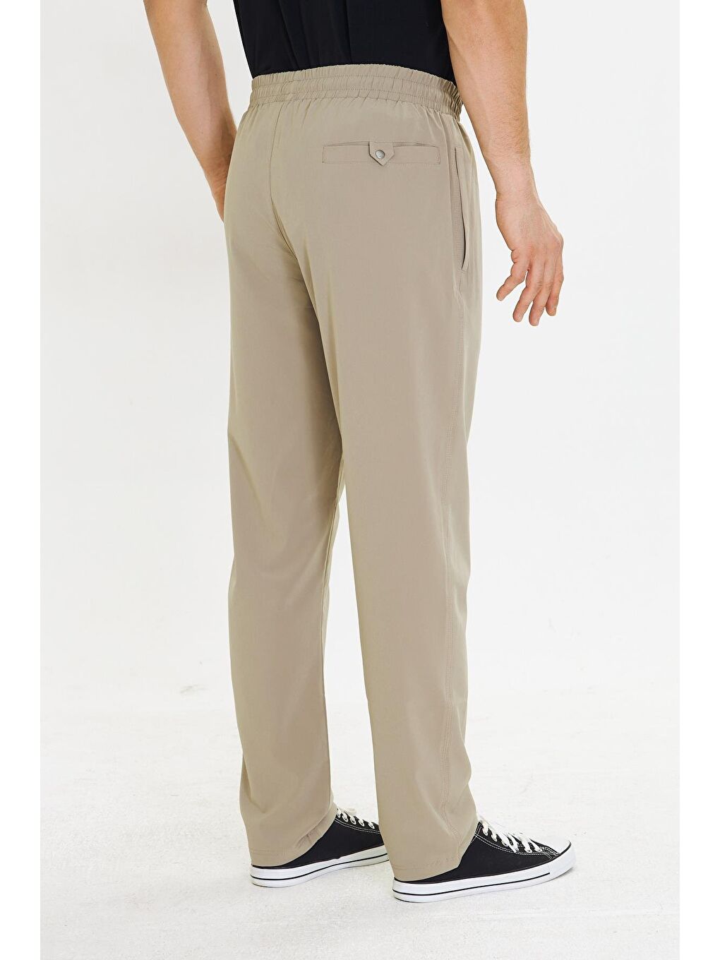 Erkek Stretchfit Esnek Eşofman Altı Bej 2660-B-4