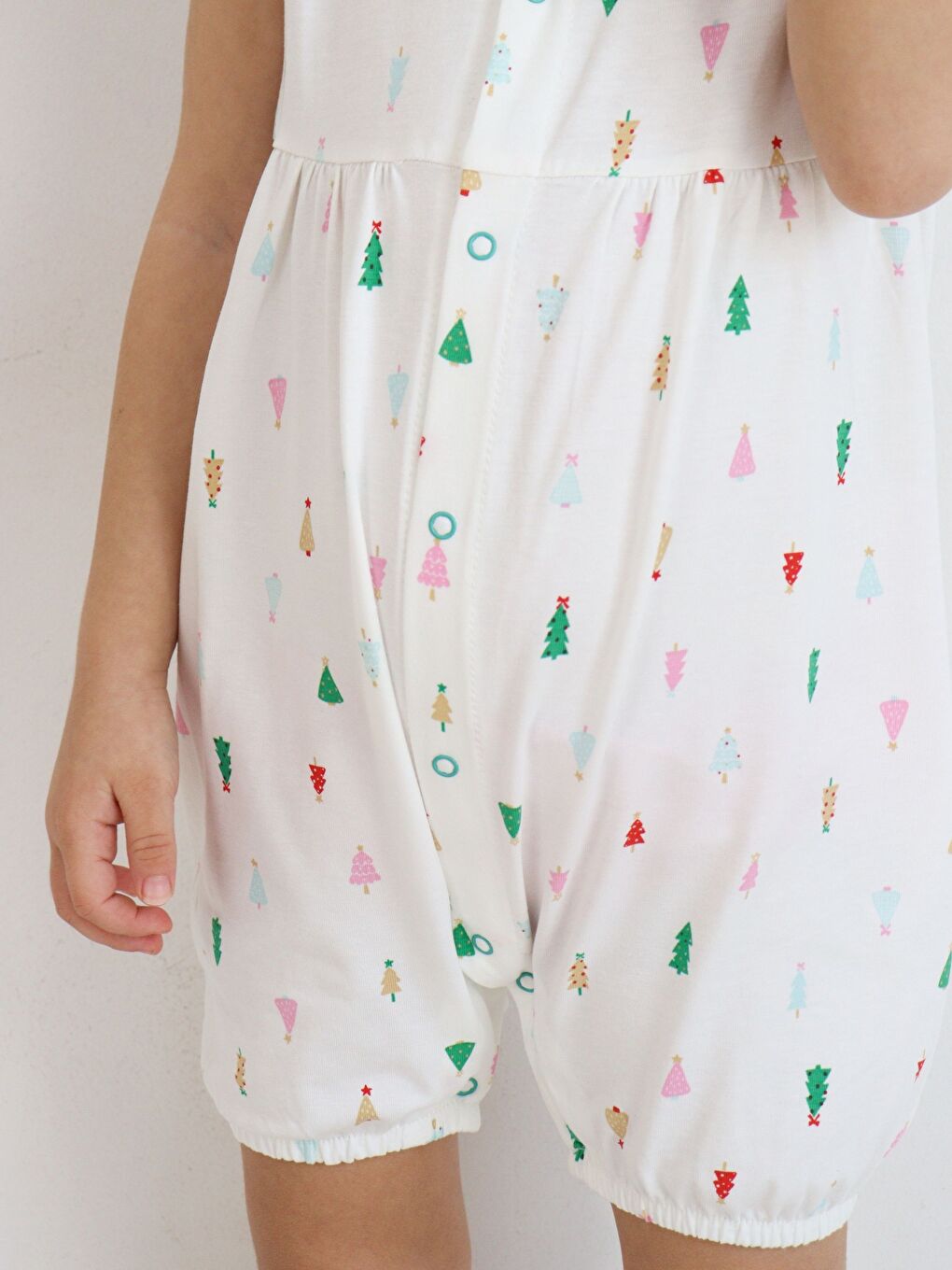 Mor Bisiklet Yaka Baskılı Kız Bebek Tulum 2'li-4