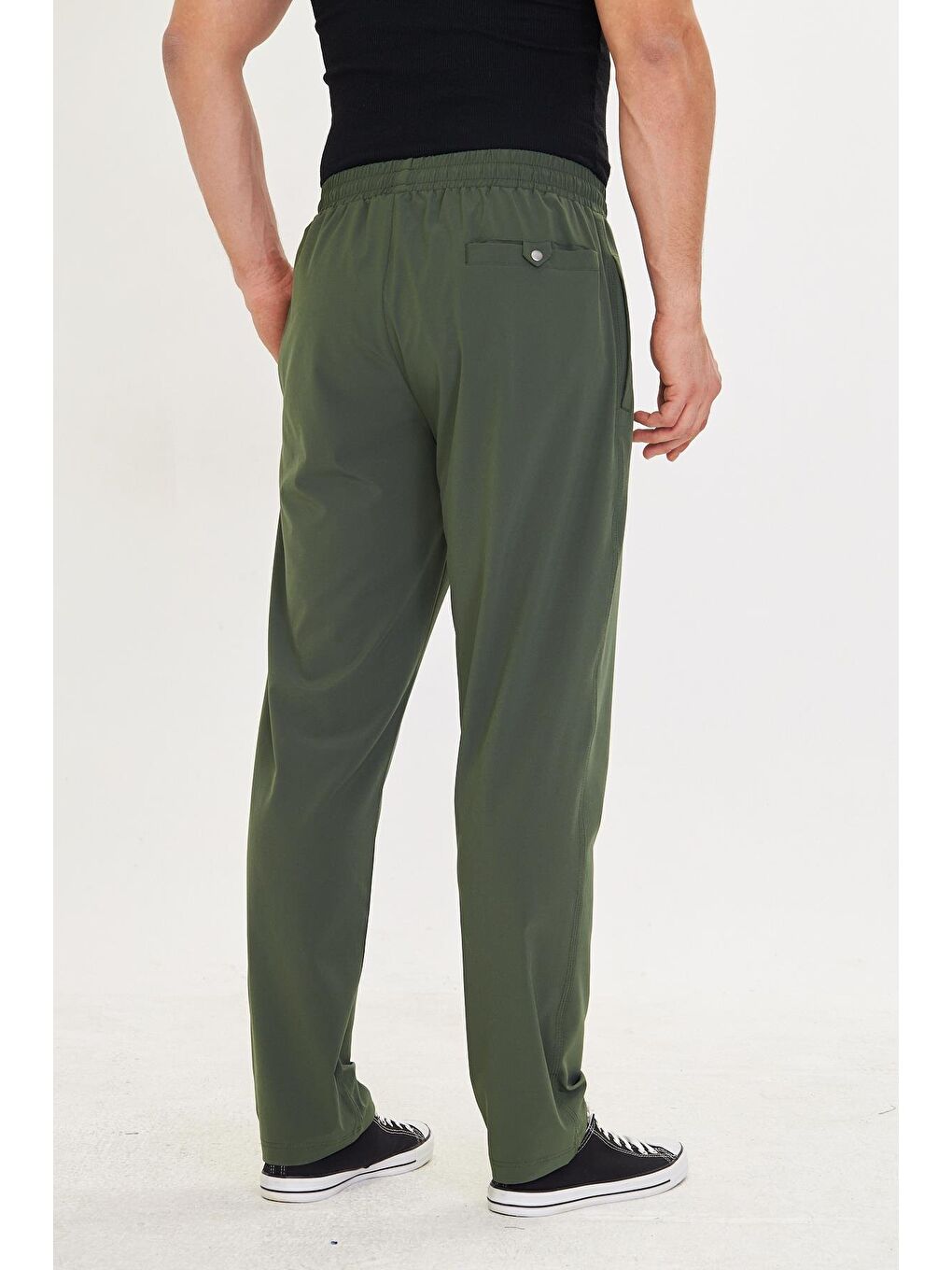 Erkek Stretchfit Esnek Eşofman Altı Haki 2660-H-6