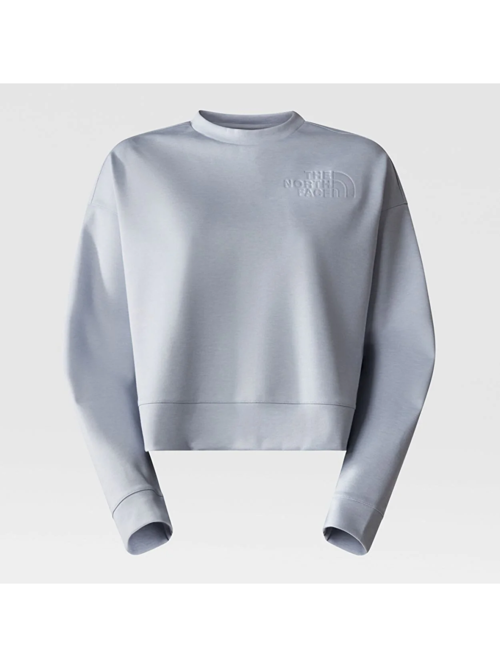 Spacer Air Kadın Gri Yuvarlak Yaka Sweatshirt