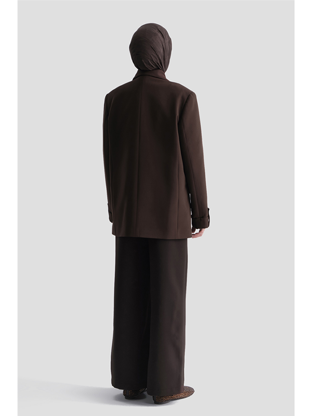 Palazzo Pantolon Kahverengi-2