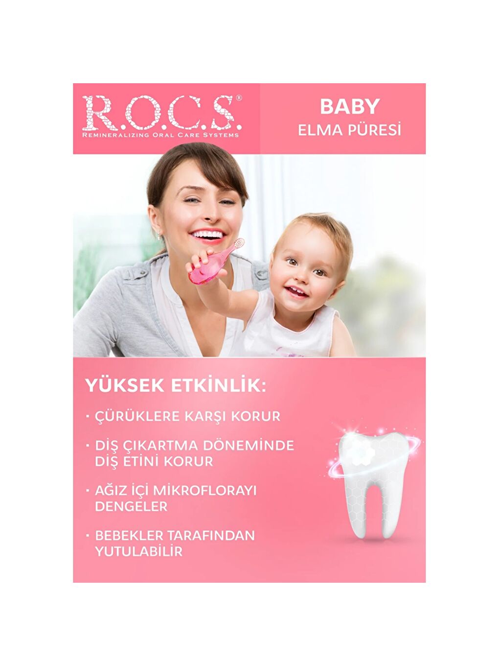 Baby Diş Macunu Elma Püresi 0-3 Ay-5