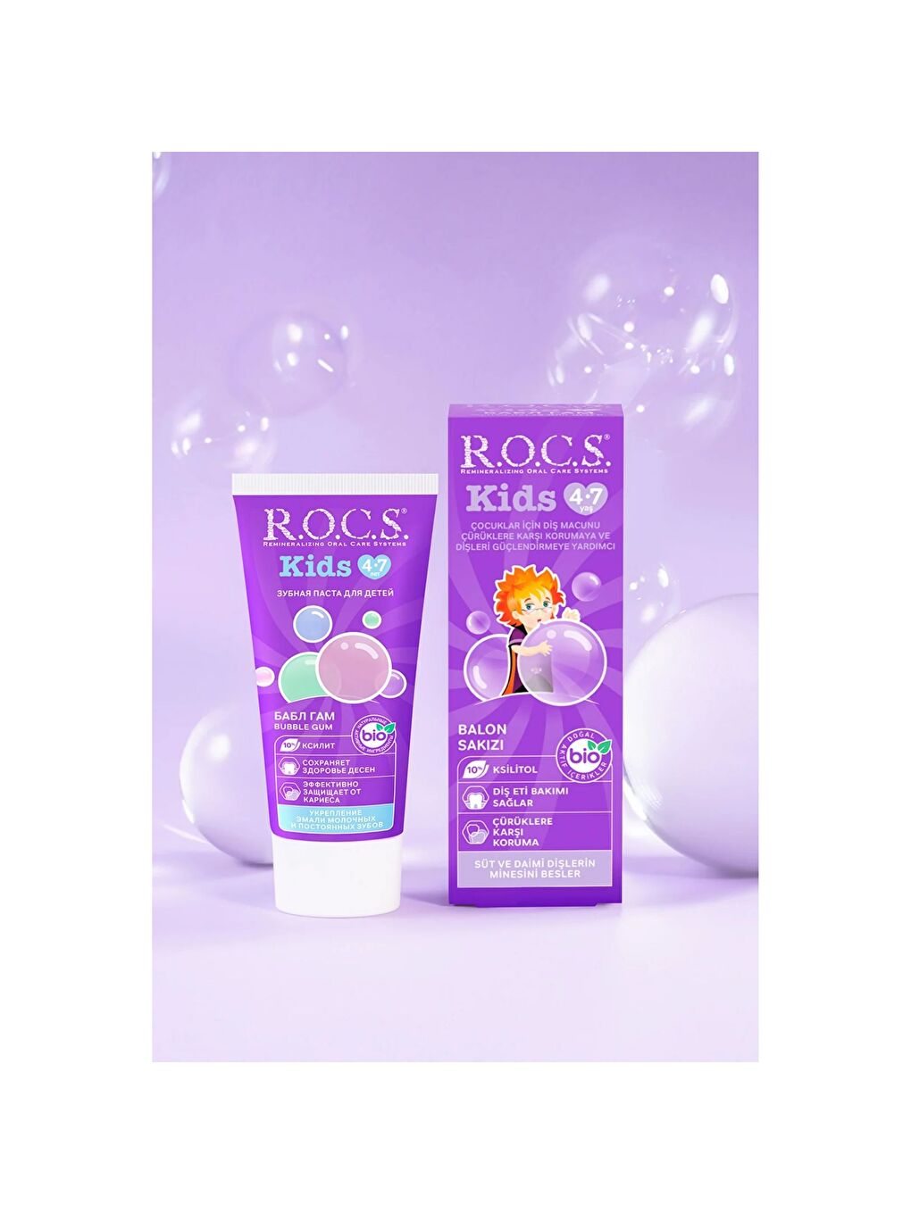 4-7 Yaş Balon Sakızlı Diş Macunu-4