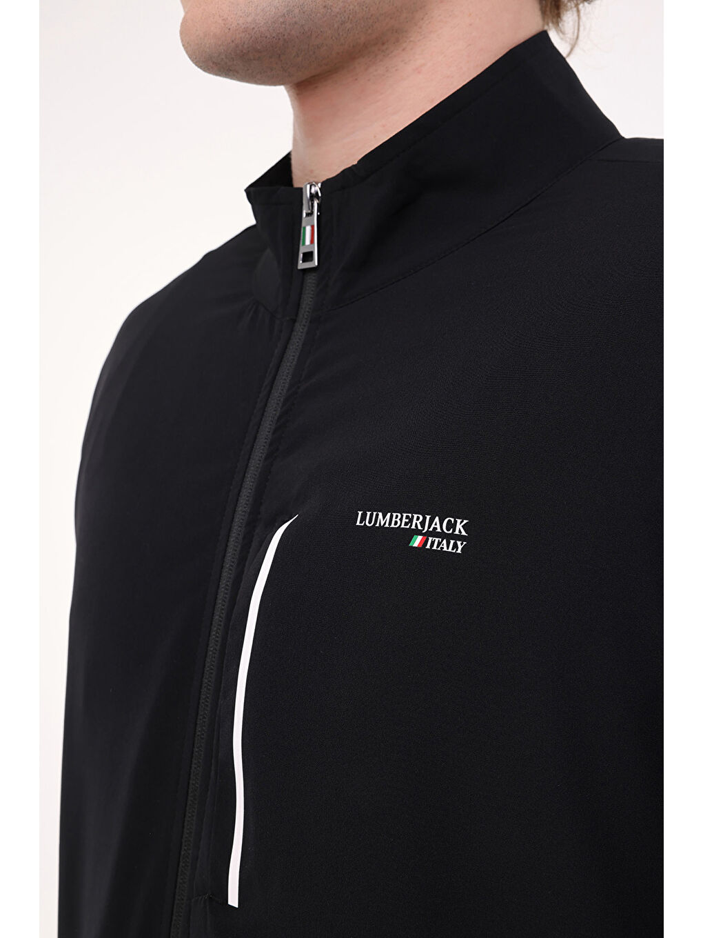 ML HOPE 18ITL400 5FX Siyah Erkek Eşofman Üstü-3