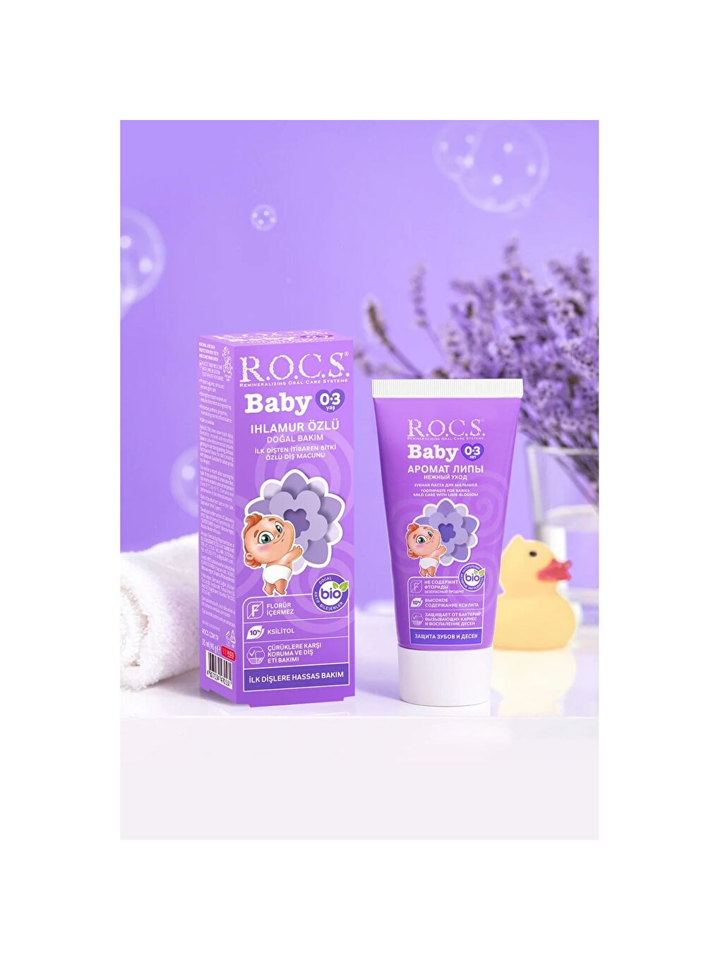 0-3 Yaş Ihlamur Aromalı Diş Macunu-3