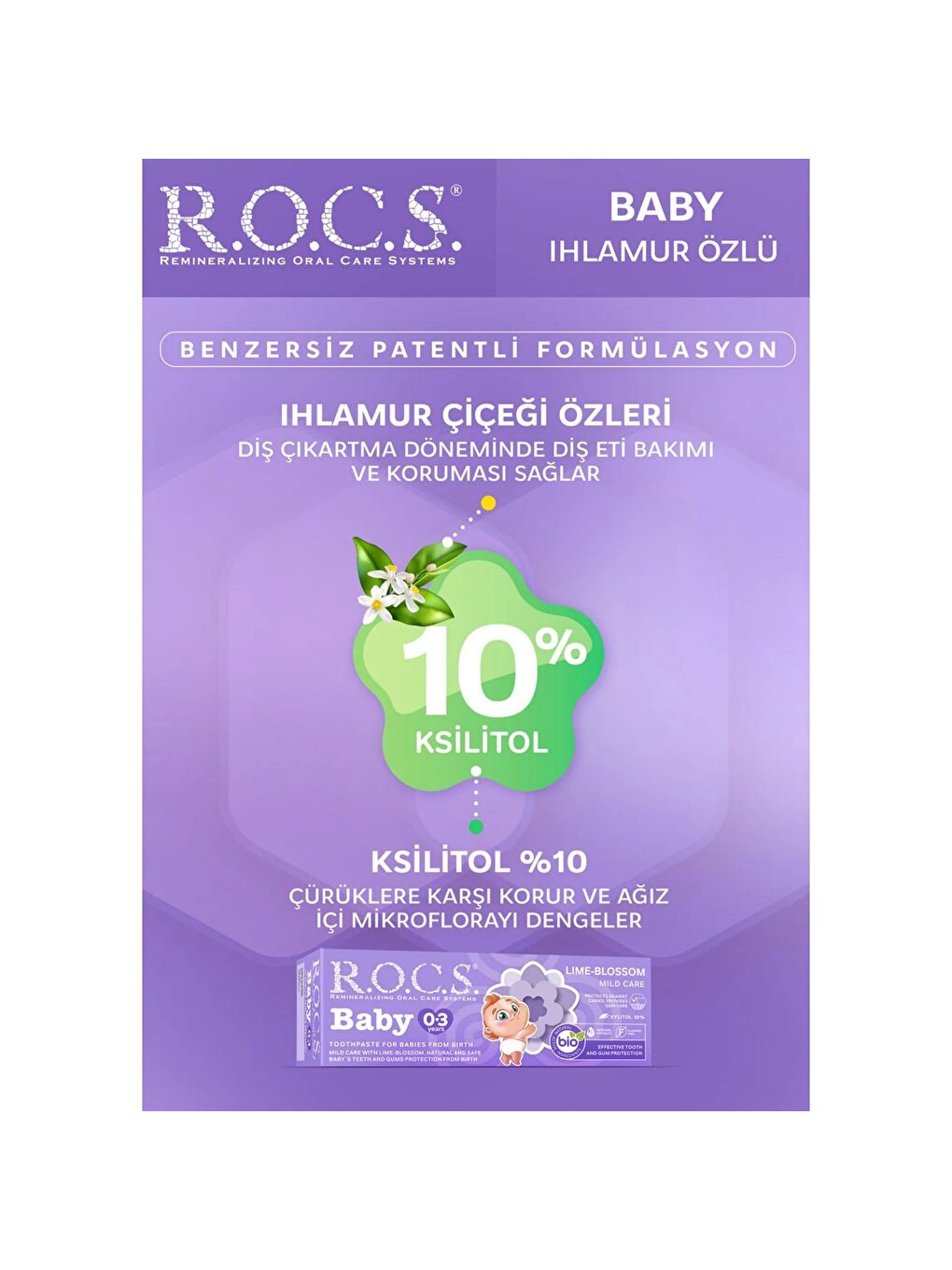 0-3 Yaş Ihlamur Aromalı Diş Macunu-4