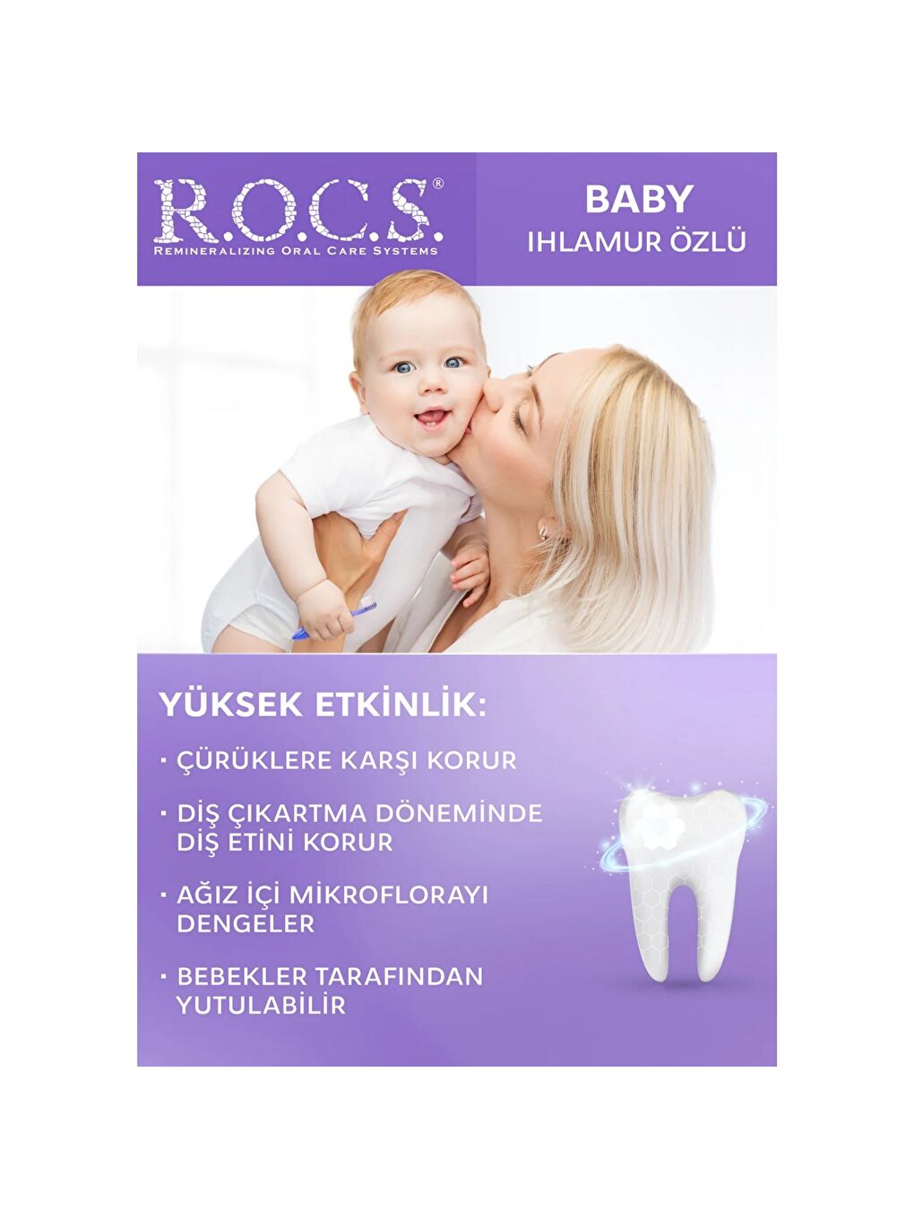 0-3 Yaş Ihlamur Aromalı Diş Macunu-5