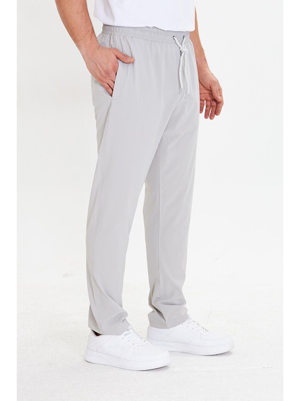 Bej Erkek Stretchfit Esnek Eşofman Altı Taş 2660-T-4