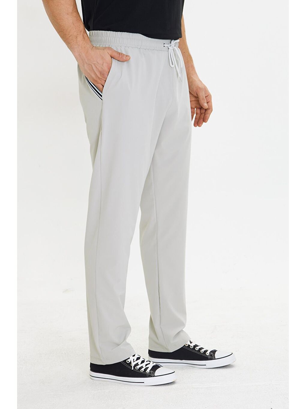 Bej Erkek Stretchfit Esnek Eşofman Altı Taş 2661-T-4