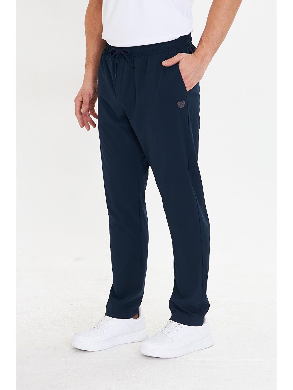 Erkek Stretchfit Esnek Eşofman Altı Lacivert 2661-L-2