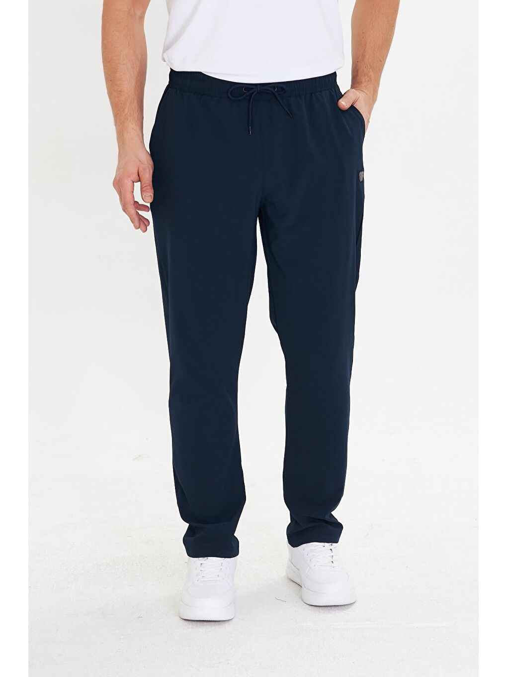 Erkek Stretchfit Esnek Eşofman Altı Lacivert 2661-L-4