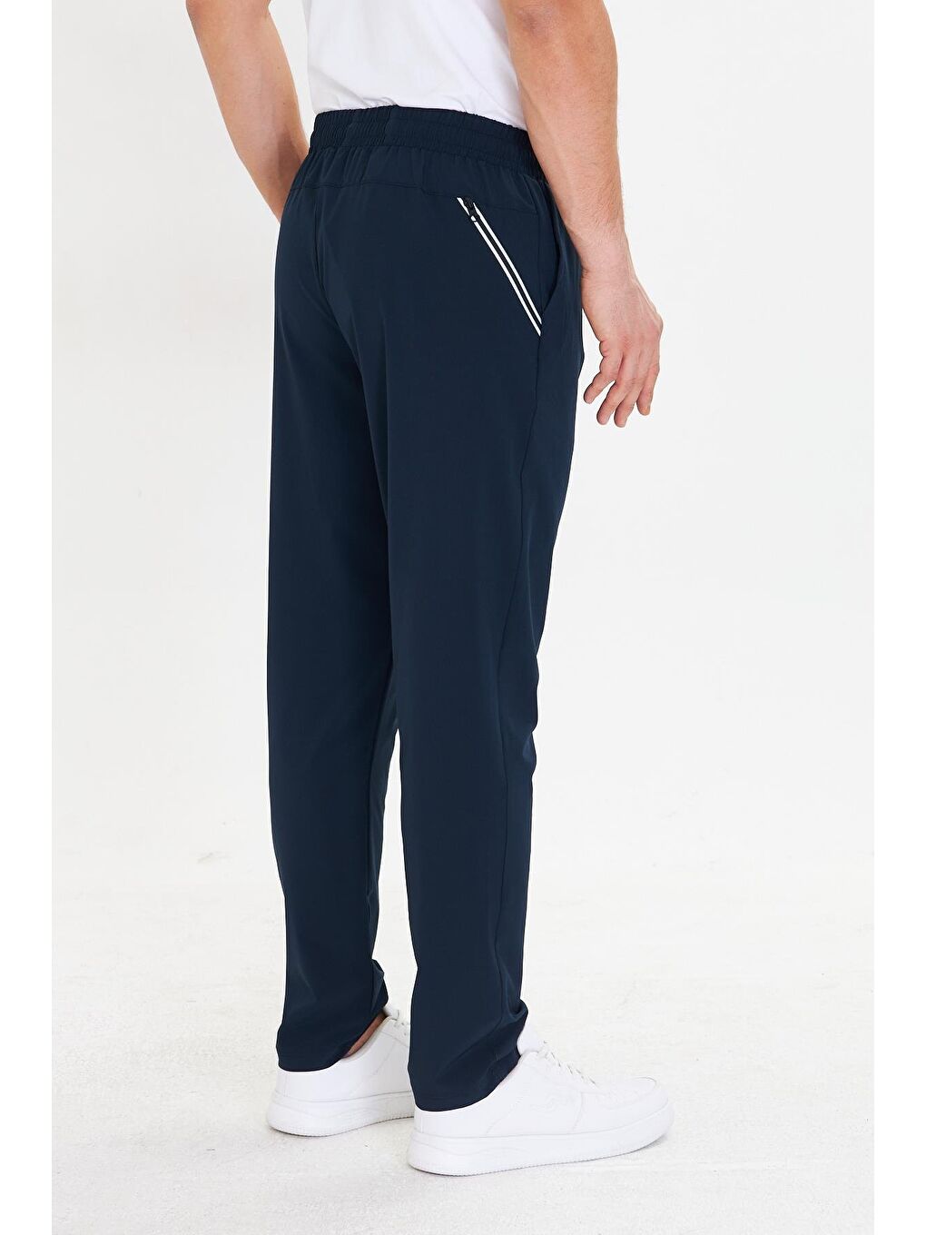 Erkek Stretchfit Esnek Eşofman Altı Lacivert 2661-L-5