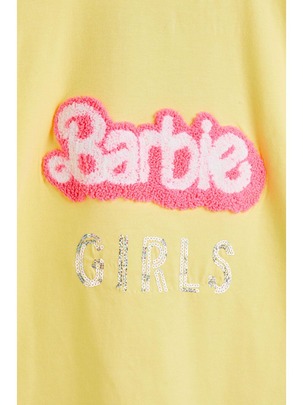 Kız Çocuk Sarı Nakışlı Takımı - 24251-1