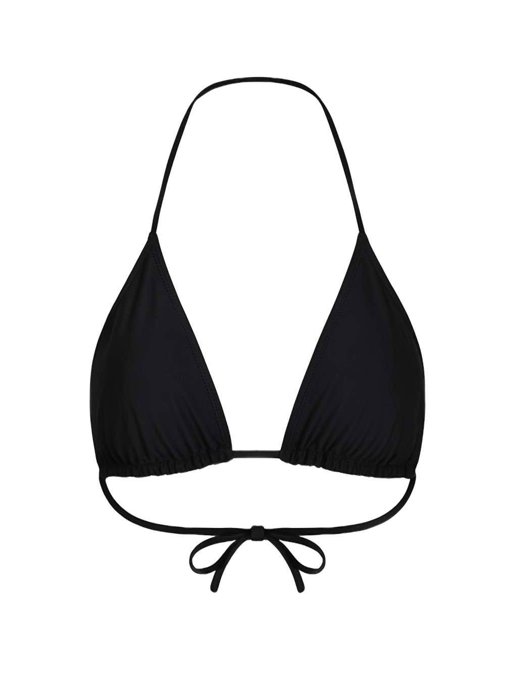 Kadın Üçgen Bikini Üstü 2955 Siyah