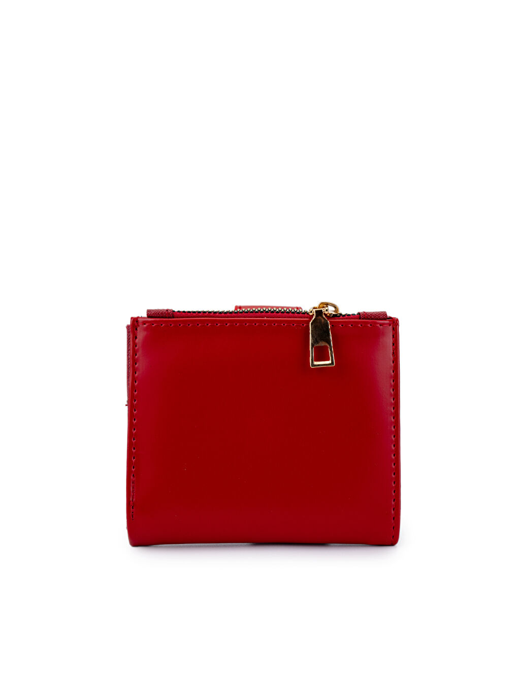 Suni Deri Kadın Cüzdan Kırmızı MN105-3