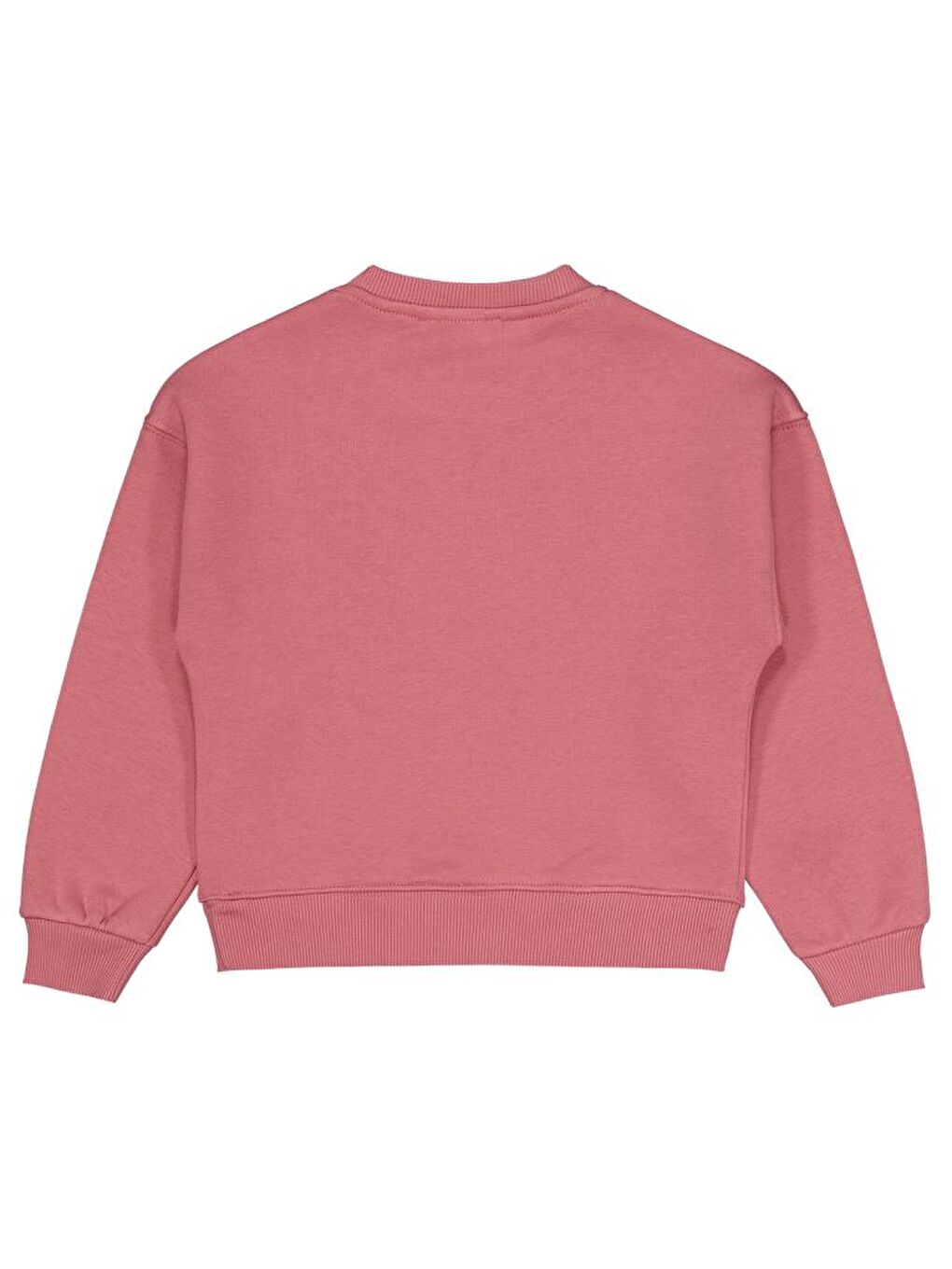 Girls STAR Baskılı 6-9 Yaş Sweatshirt - Pembe9-10 Yaş-1