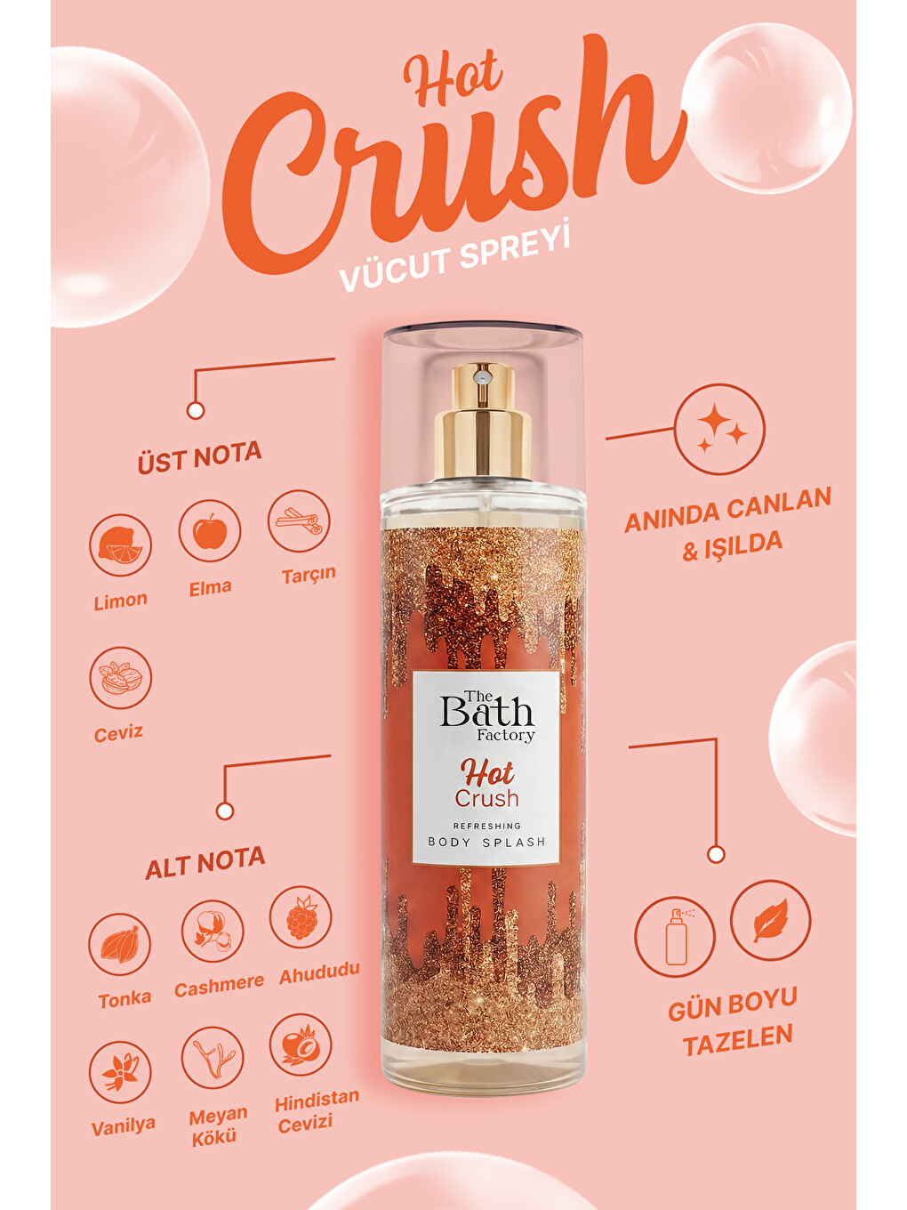 Hot Crush Vücut Spreyi 200 Ml-4