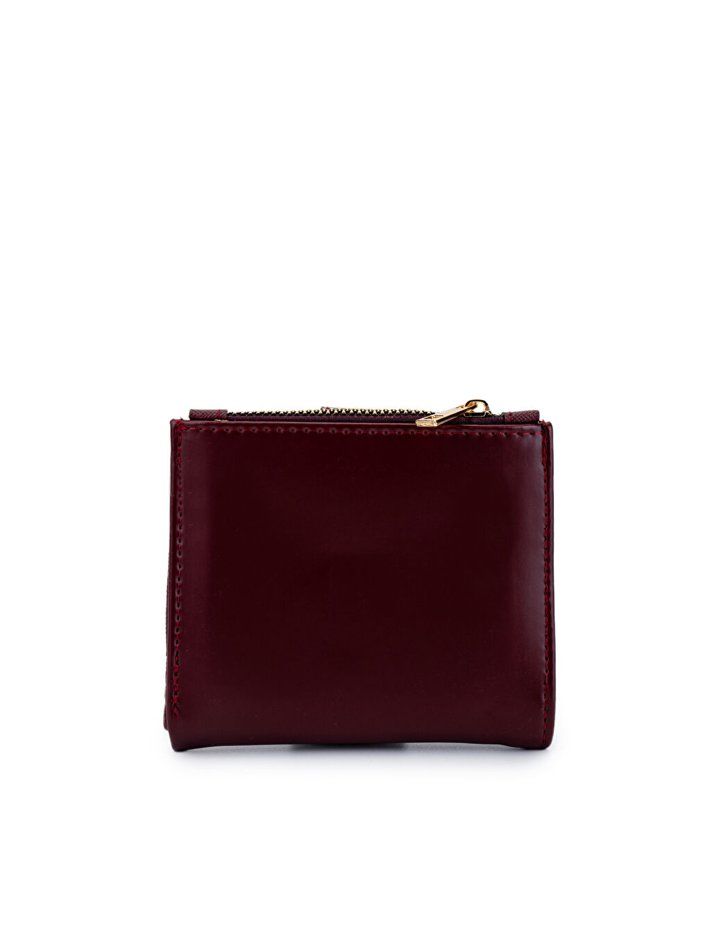 Suni Deri Kadın Cüzdan Bordo MN105-3