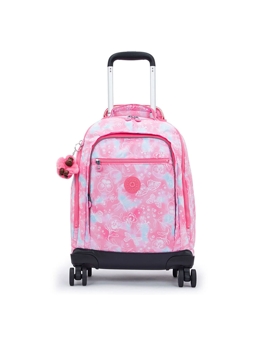 Kipling Pembe New Zea Çekçekli Okul Çantası Garden Clouds KI46742PE