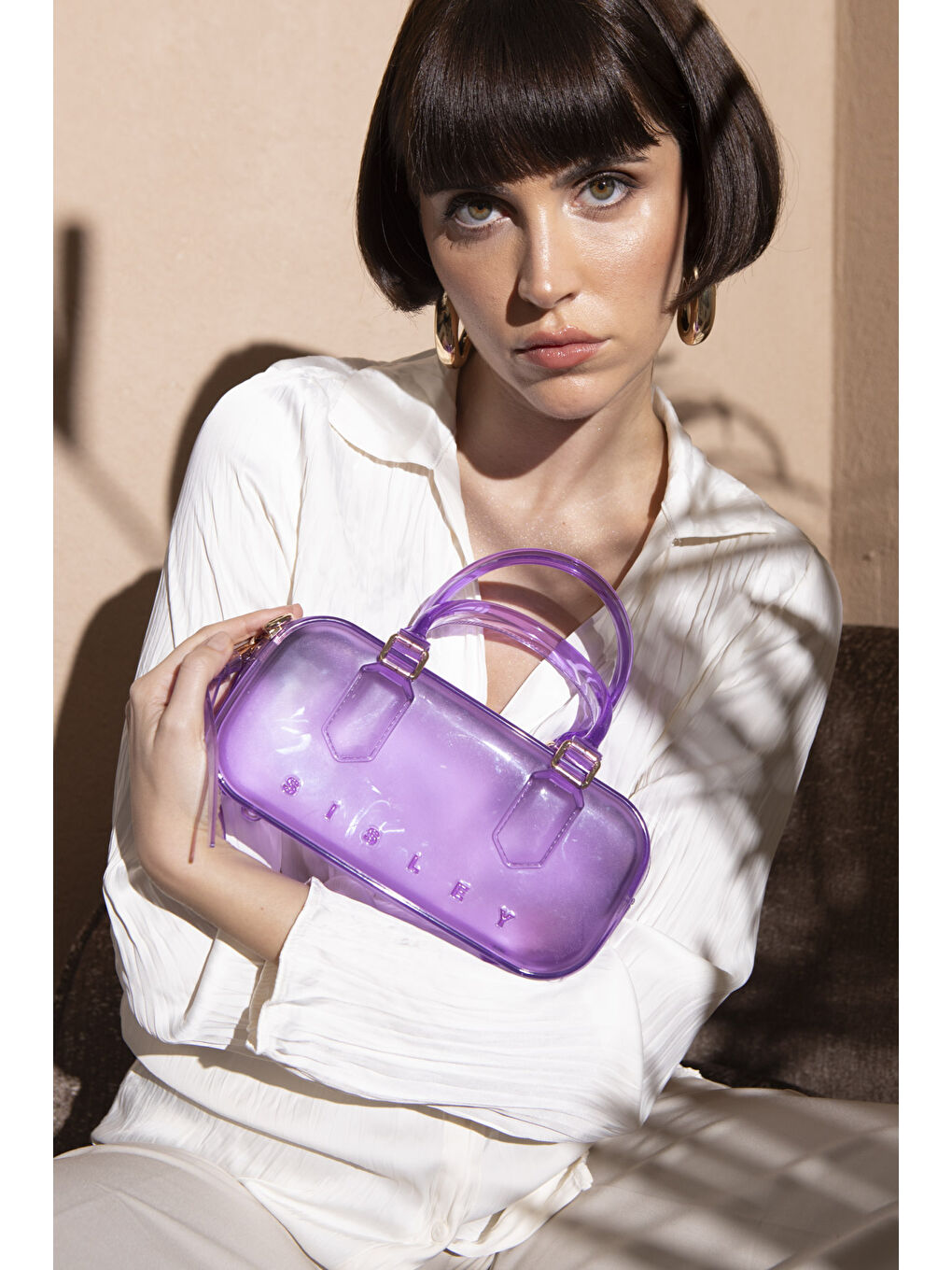 Kadin El Çantasi Mor SLY005