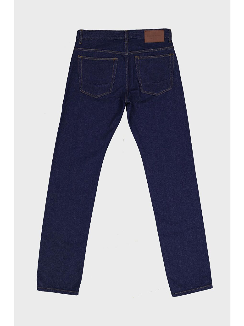 Koyu Mavi Regular Fit Fermuarlı Jean Pantolon CRS 939-159-1