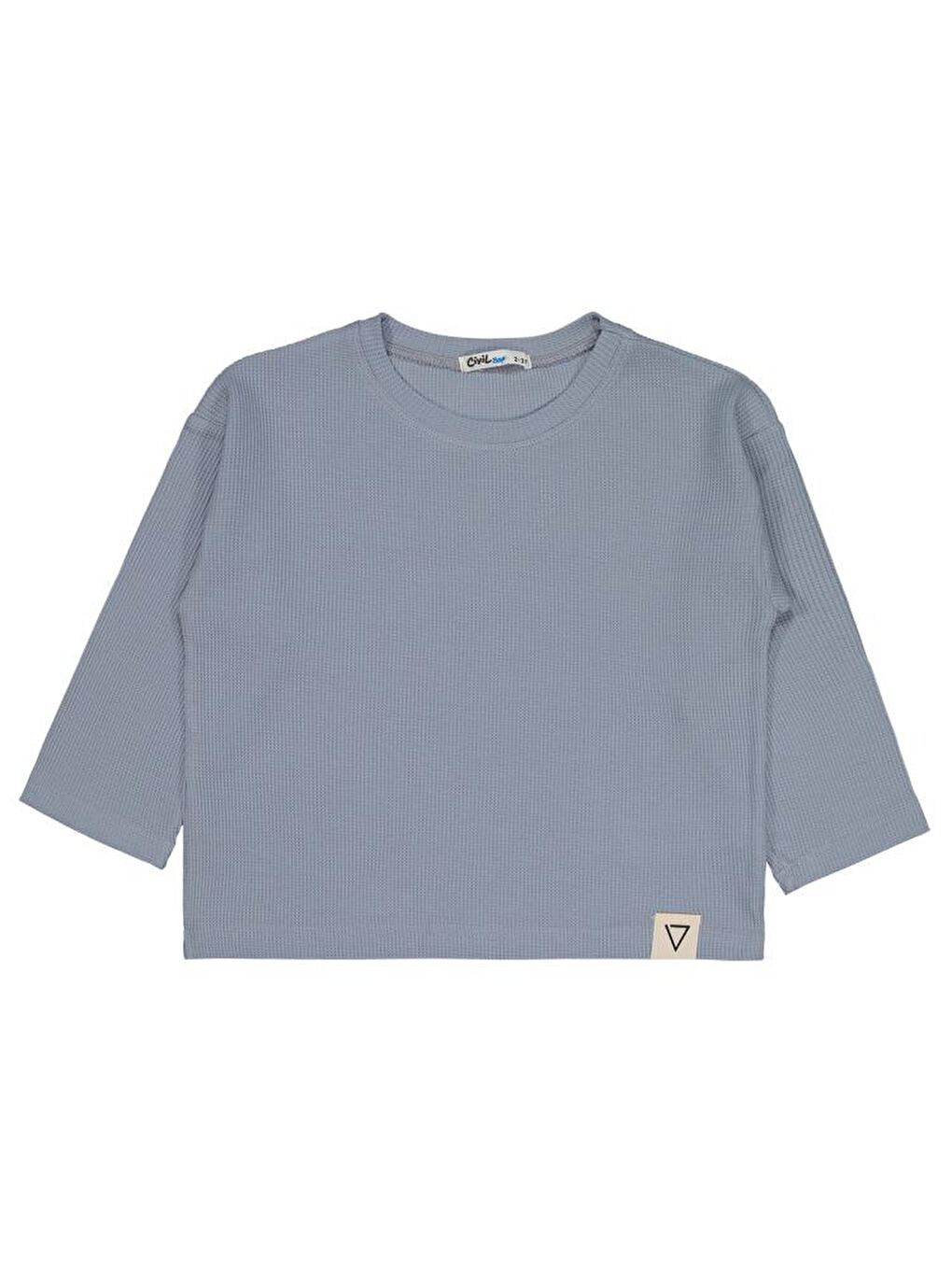 Boys Basic 2-5 Yaş Sweatshirt - Mavi2-3 Yaş