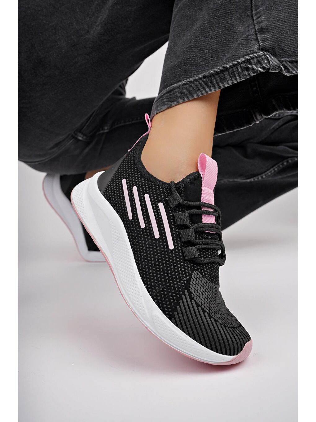 LC WAIKIKI Pudra Pembe SCARPA Unisex Ortopedik Günlük Yürüyüş Koşu Sneaker Spor Ayakkabı - 7