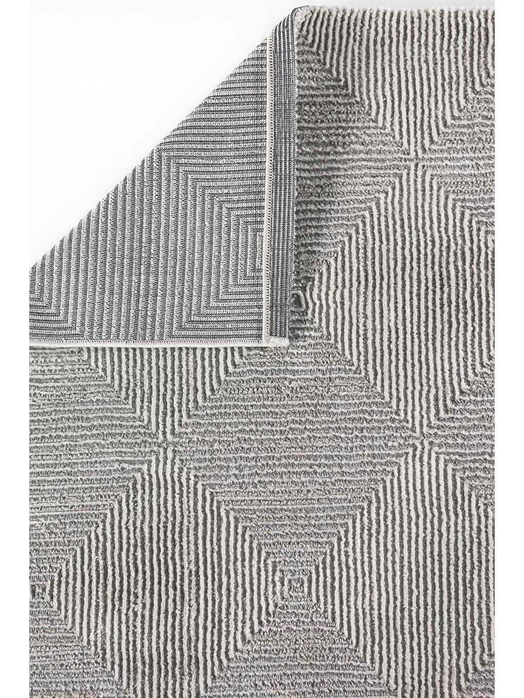 Bej Motto 4586 Modern Dokuma Halı-80x150-2