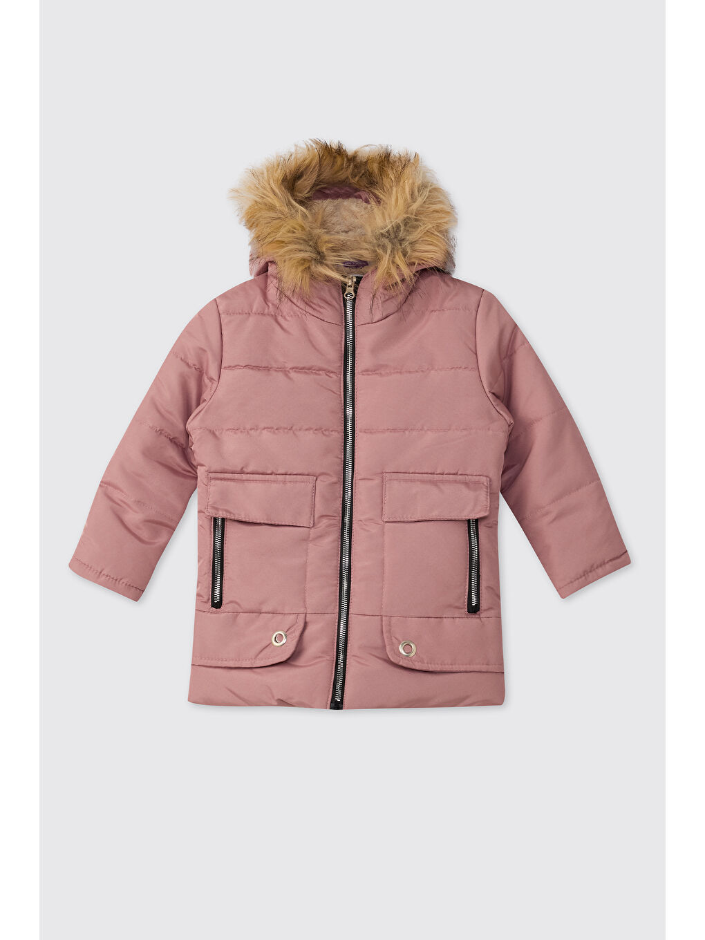 Pembe Kız Bebek Pudra Mont