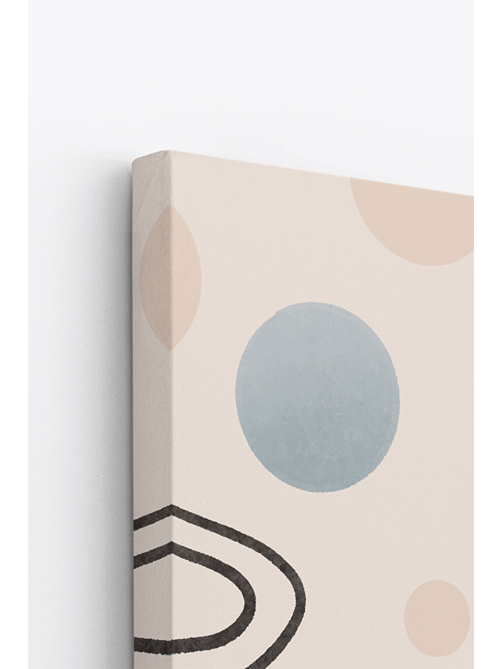 Beyaz Dekoratif 3 Parça Kanvas Tablo - 3CNVS1 - 50 x 70-4