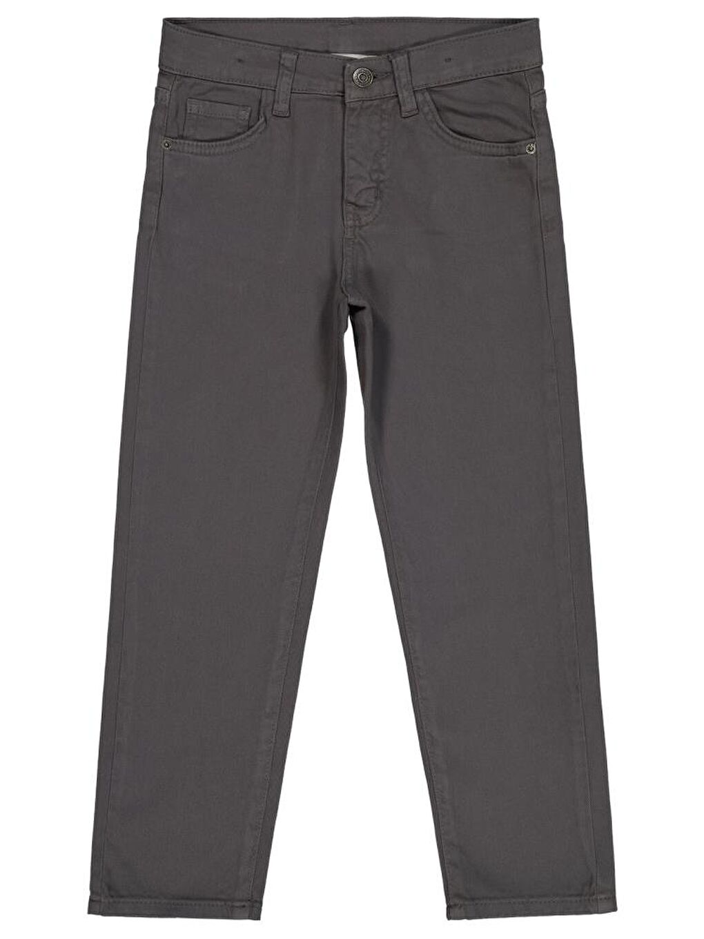 Boys Basic 5 Cep 6-9 Yaş Pantolon - Gri6-7 Yaş