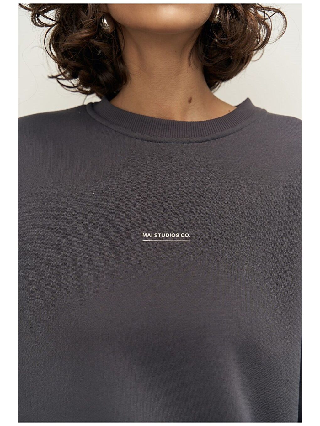 Mini Bike Antrasit Bisiklet Yaka Eşofman Takım-1