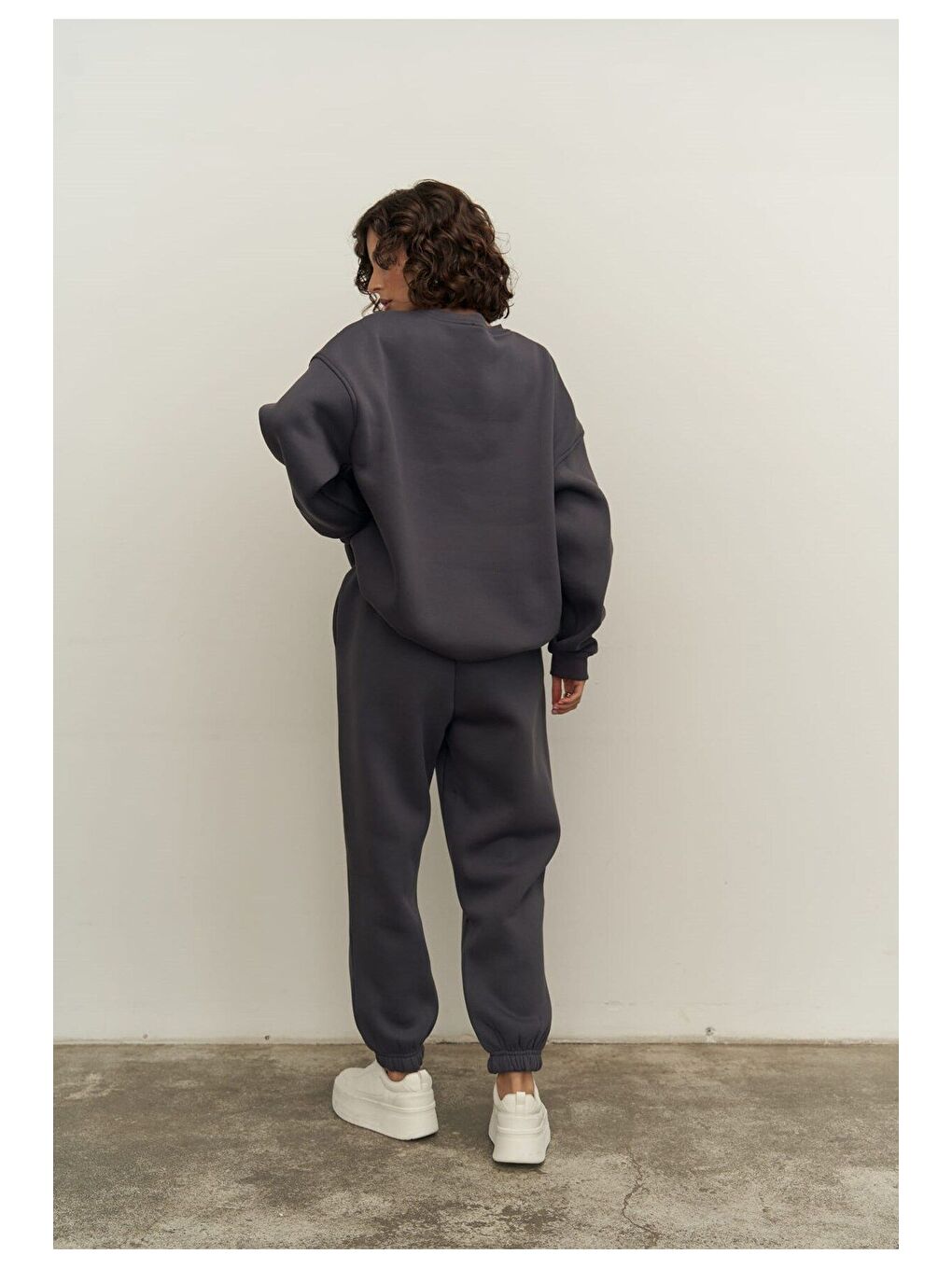 Mini Bike Antrasit Bisiklet Yaka Eşofman Takım-3