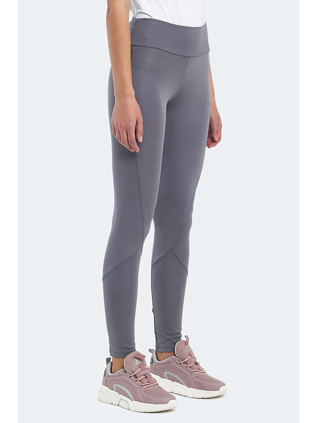 PUNK Kadın Fitness Tayt Antrasit-5