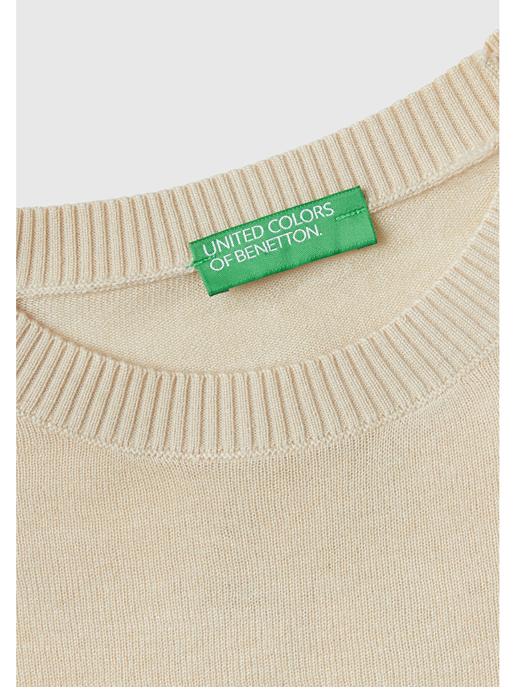 Kadın Bej Kaşmir Karışımlı İnce Kazak-4