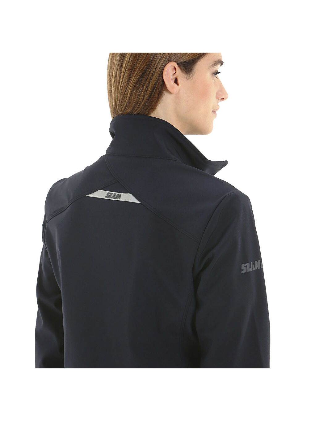 Lacivert Act Ws Softshell Kadın Mavi Ceket-4
