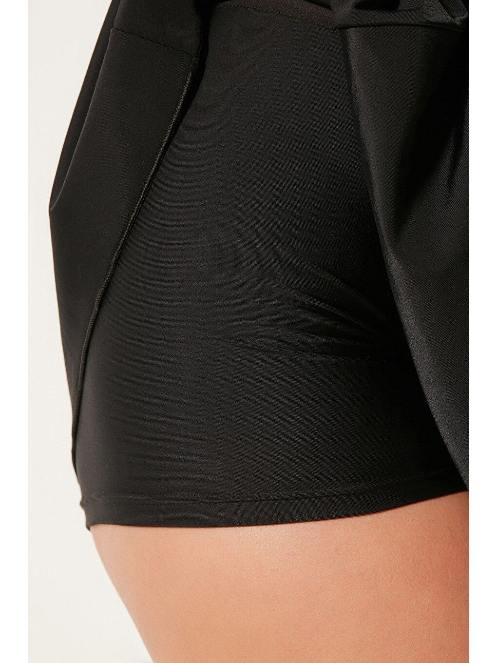 Şortlu Mayo 7490 Siyah-1