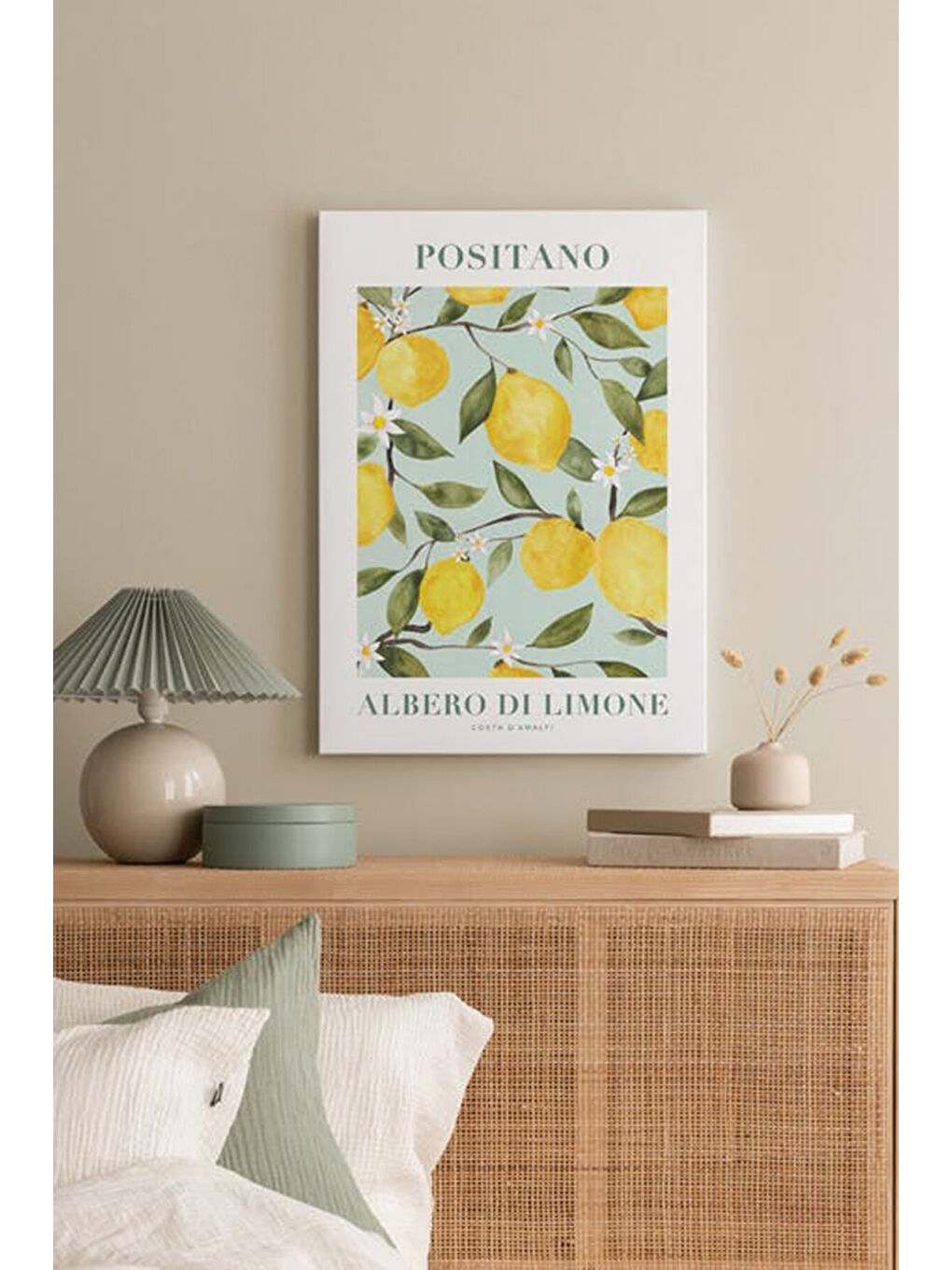 Beyaz Dekoratif Kanvas Duvar Tablo - ARTCANVAS103-4060