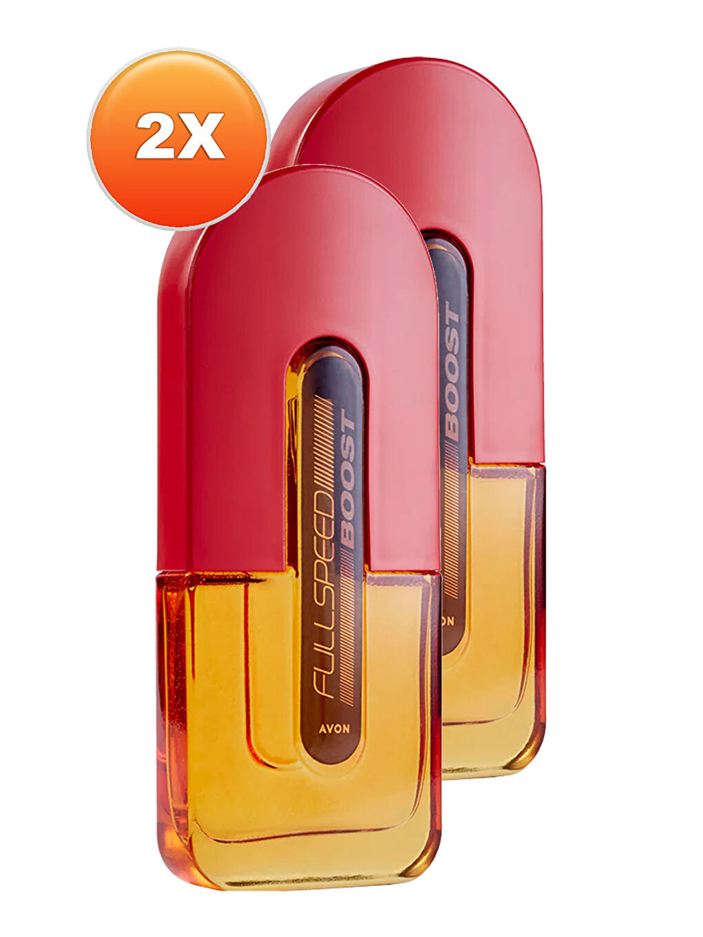 AVON Renksiz Full Speed Boost Erkek Parfüm Edt 75 Ml. İkili Set - 1