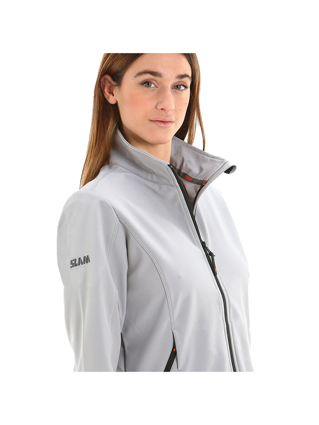 Act Ws Softshell Kadın Gri Ceket-4