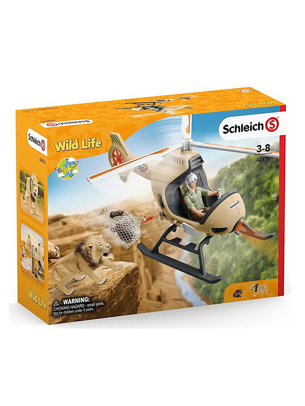 Schleich Wild Life Oyun Seti Kurtarma Helikopteri - 5