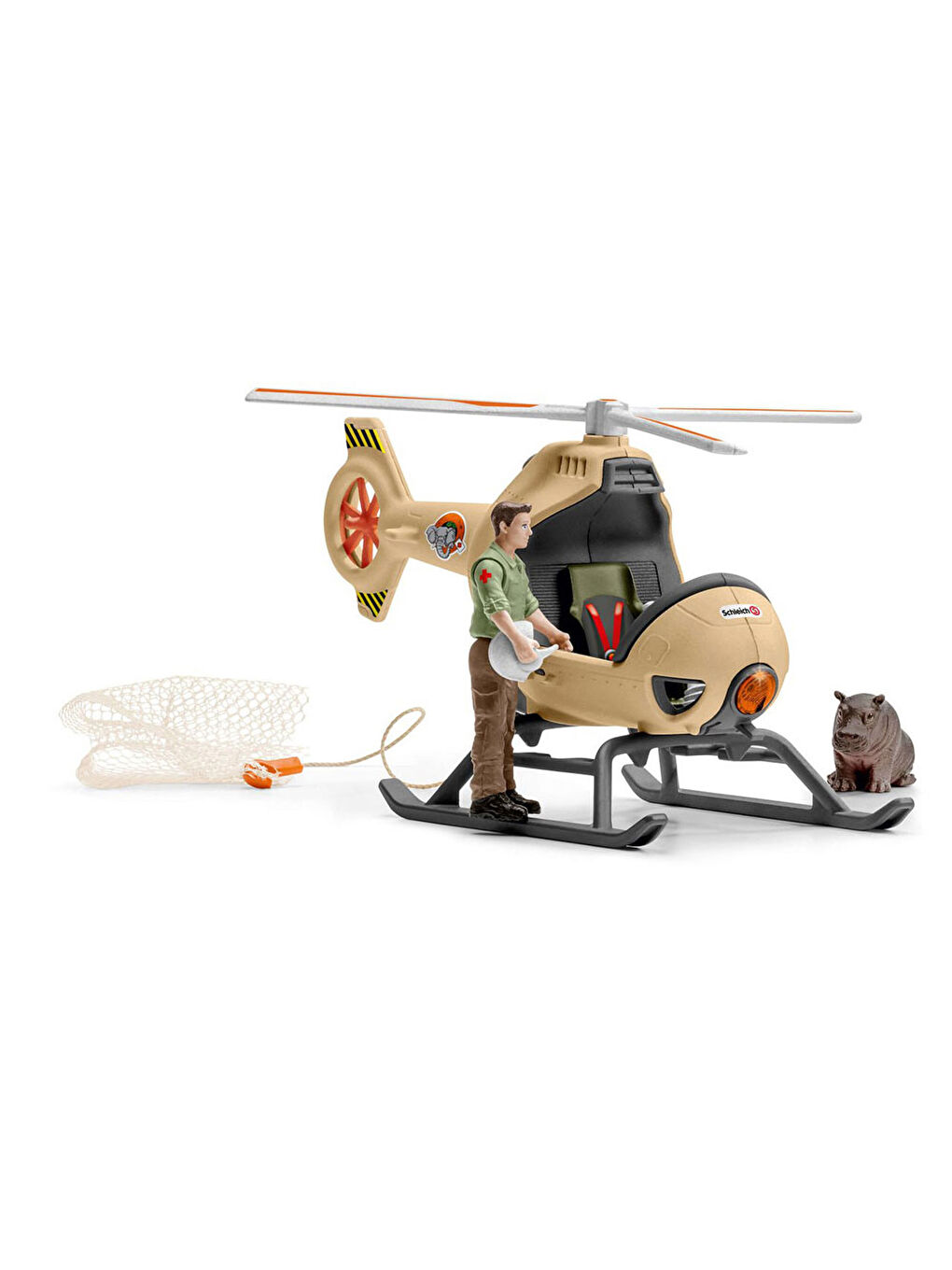 Schleich Wild Life Oyun Seti Kurtarma Helikopteri - 6