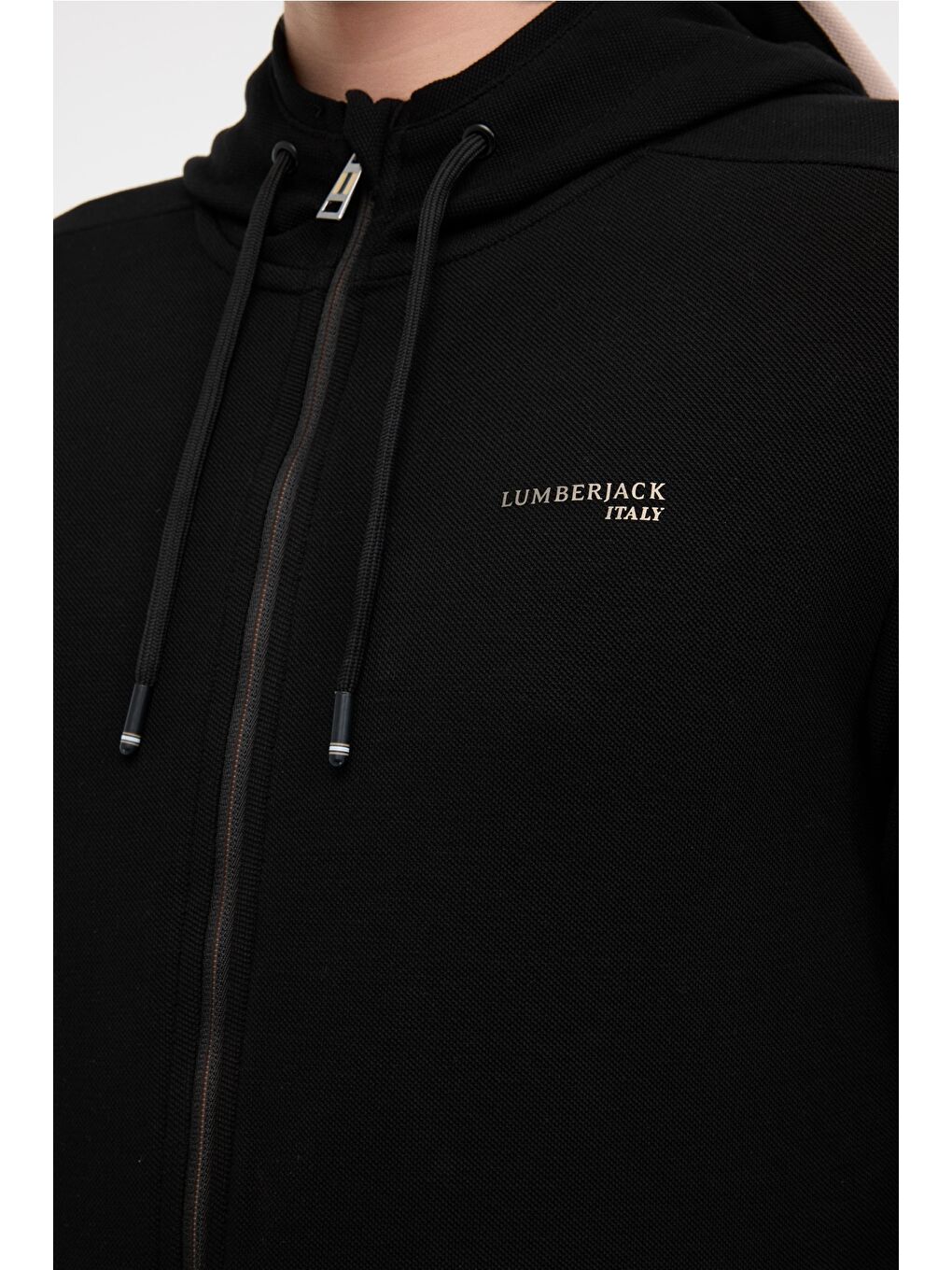 ML MARK 18ITL604 5FX Siyah Erkek Eşofman Üstü-3